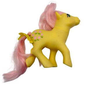 My Little Pony 2018 Posey Pink Hair Green Eyes 35th anniversary